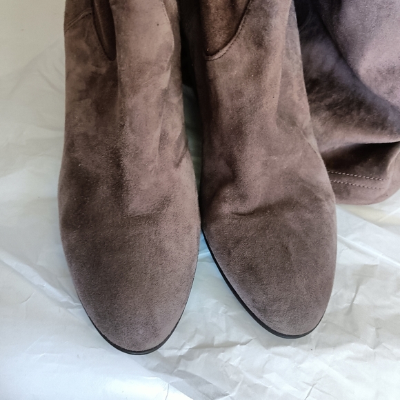 Stretch Suede Over The Knee Sesto Meucci Boots Made in Italy size 9 - Picture 3 of 16
